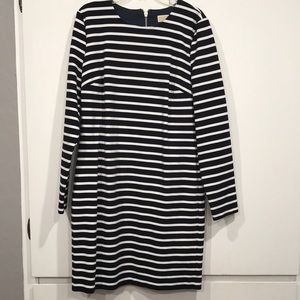 Michael Kors striped mini dress in large